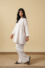 Beige Linen Co-Ord Set