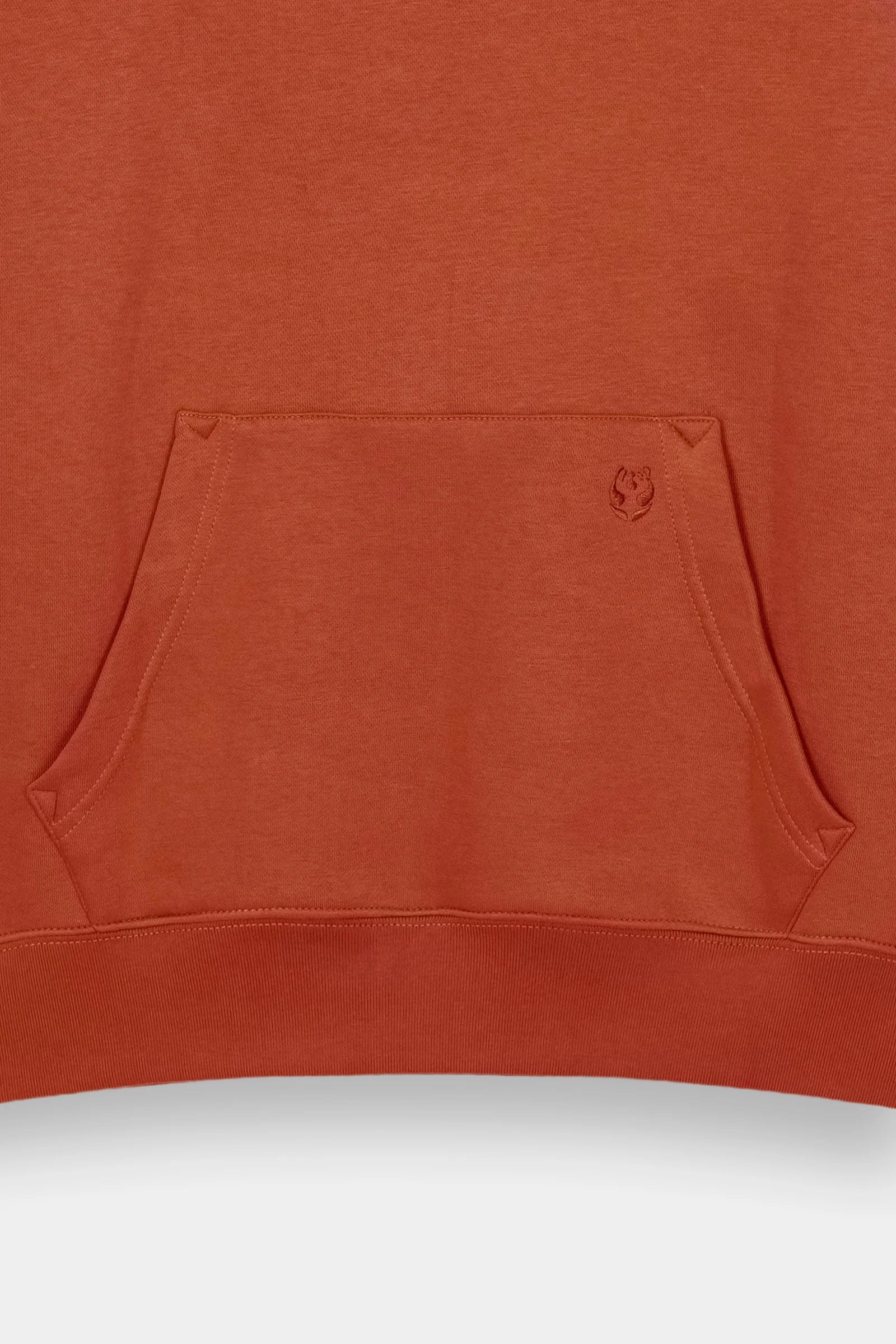 Lazywear Essential Hoodie — Rust Clay — W