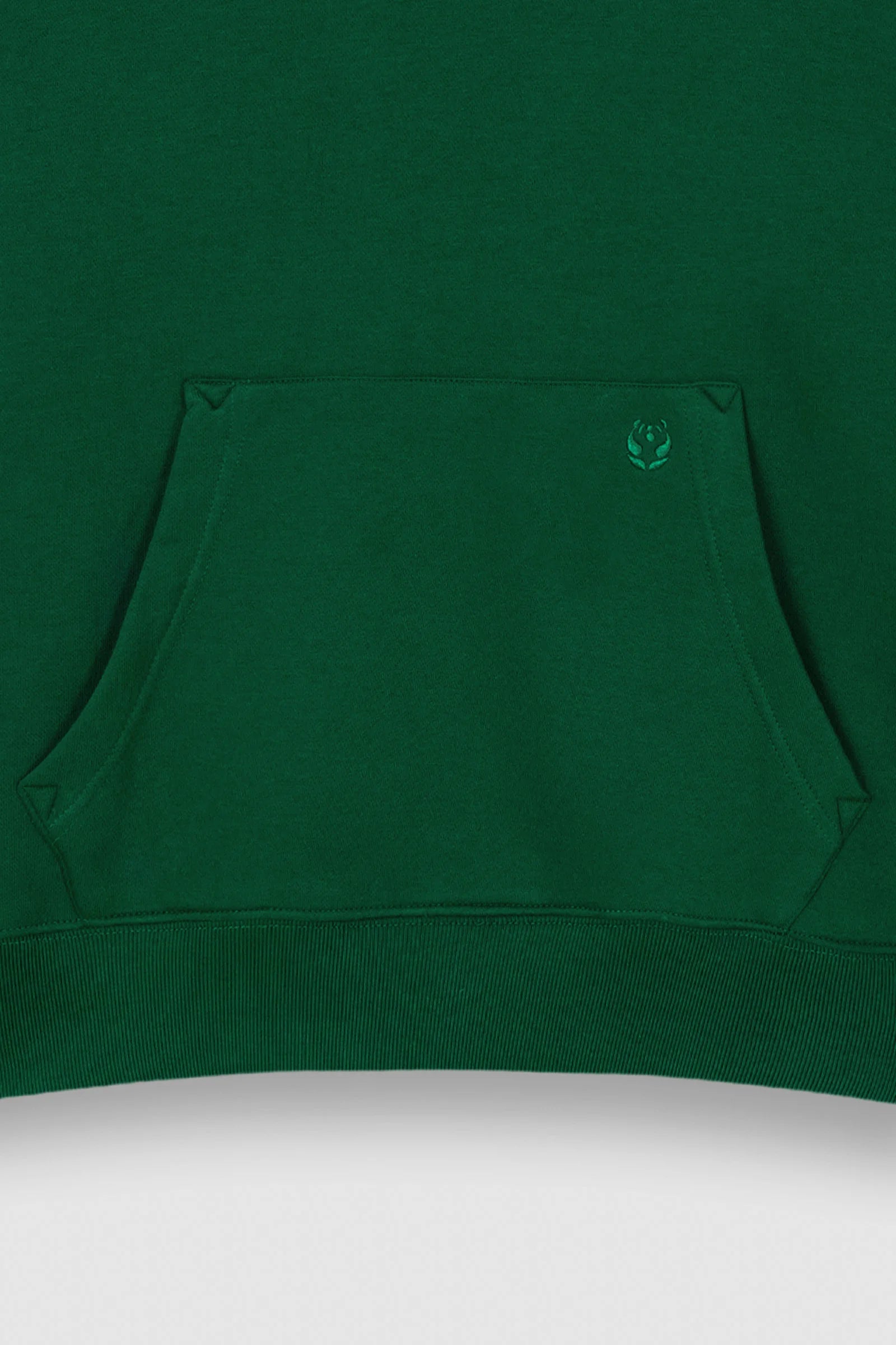 Lazywear Essential Hoodie — Forest Green — M