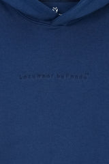 Lazywear Essential Hoodie — Mysterious Blue — W