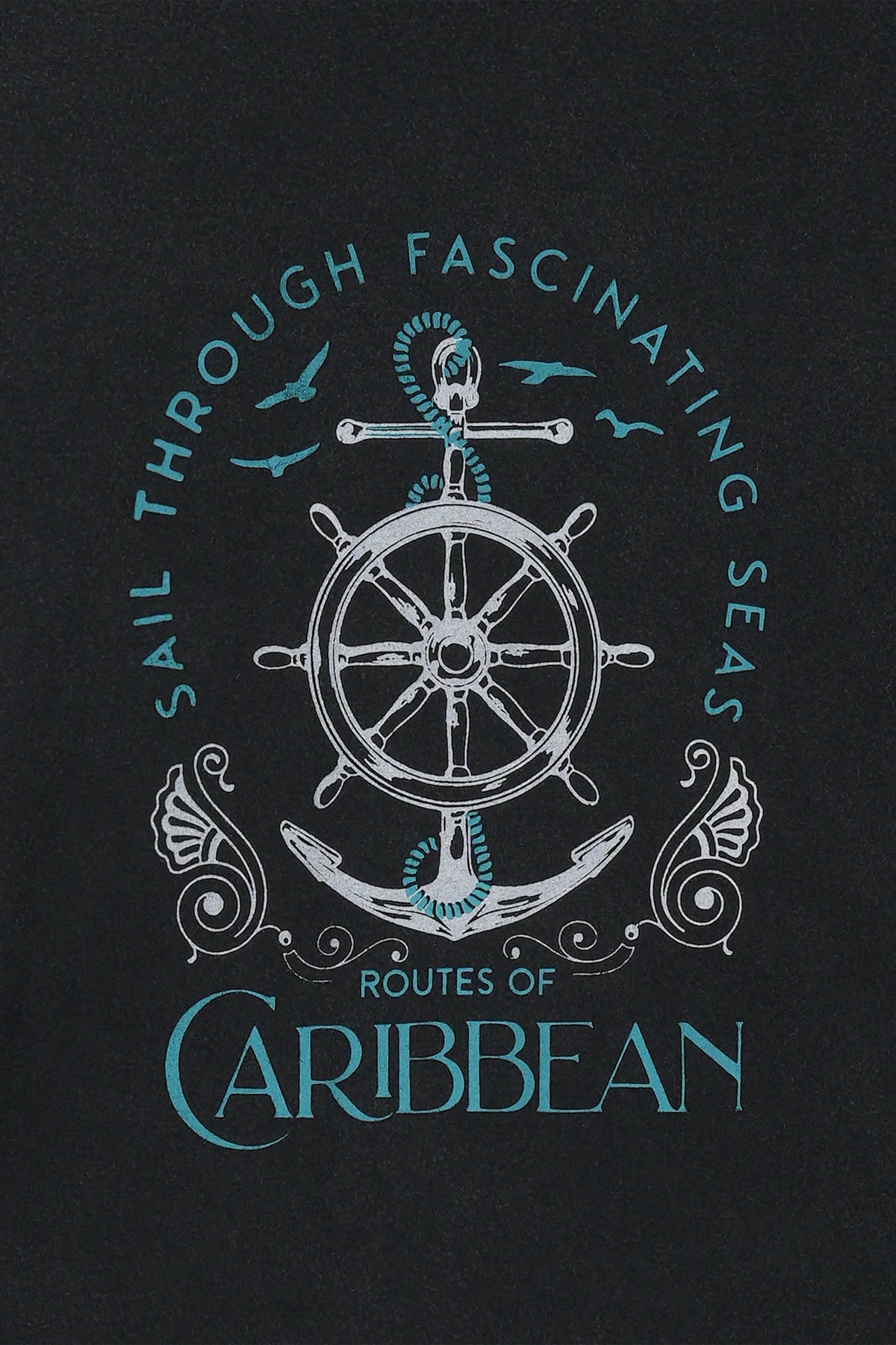 Caribbean Stone Washed Oversized Tshirt - Unisex